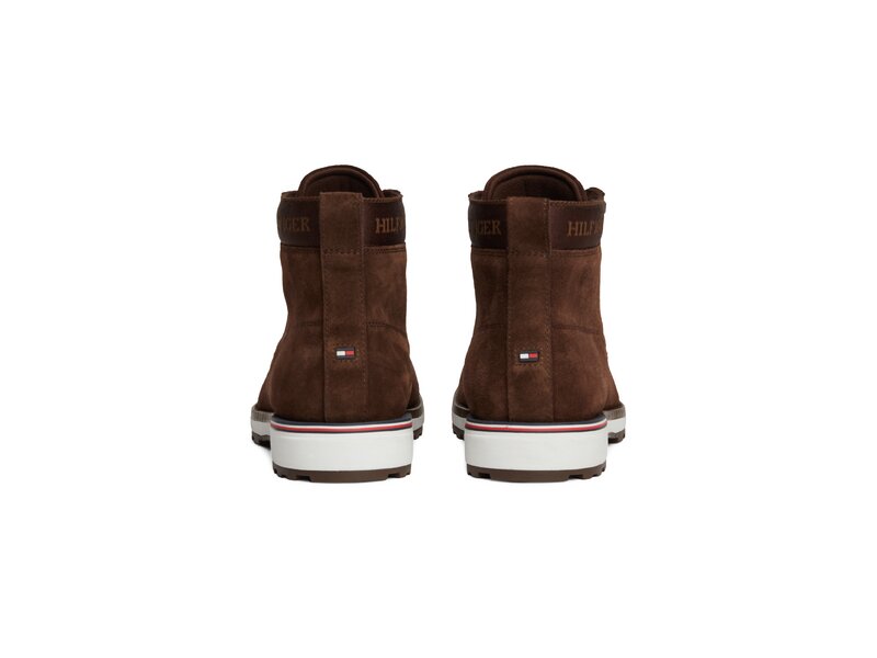 Tommy Hilfiger-CORPORATE OUTDOOR SUEDE BOOT-Braun 