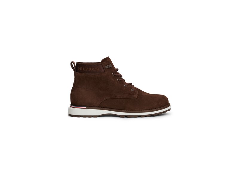 Tommy Hilfiger-CORPORATE OUTDOOR SUEDE BOOT-Braun 