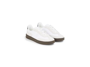 Tommy Hilfiger-TH HERITAGE COURT SNEAKER LTHR-Weiß