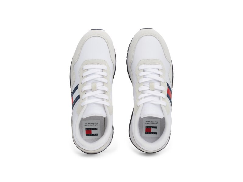 Tommy Hilfiger-TJW EVA RUNNER MAT MIX ESS-Weiß 