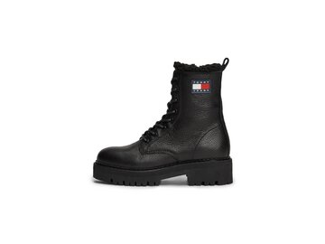 Tommy Hilfiger-TJW URBAN BOOT TUMBLED LTR WL-Schwarz