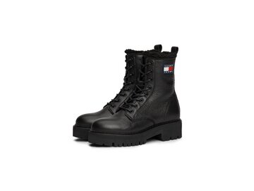 Tommy Hilfiger-TJW URBAN BOOT TUMBLED LTR WL-Schwarz