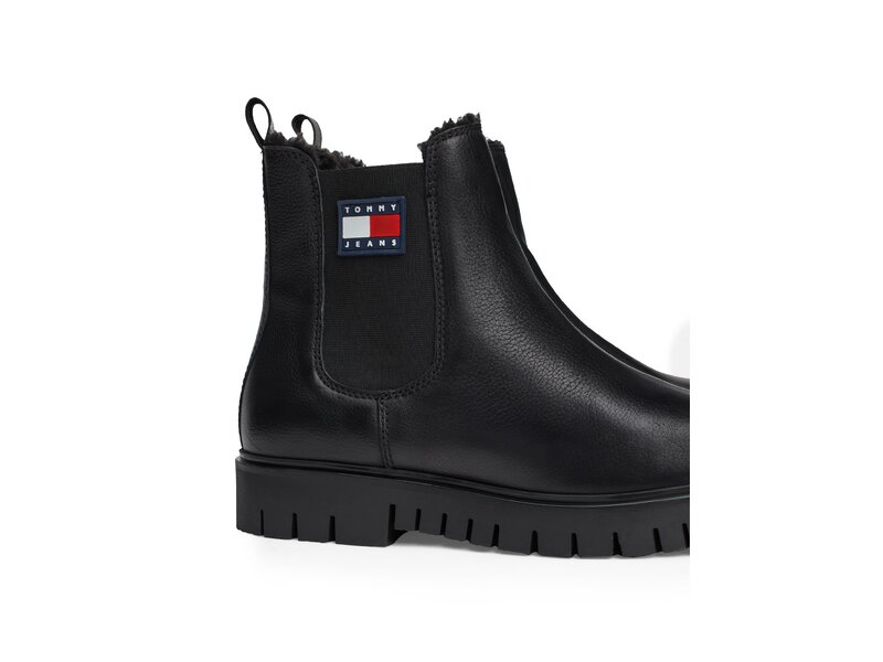 Tommy Hilfiger-TJW CHELSEA BOOT WL-Schwarz 