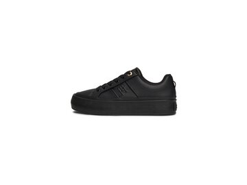 Tommy Hilfiger-ESSENTIAL VULC SNEAKER MONOGRAM-Schwarz