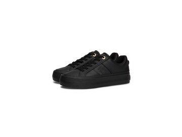 Tommy Hilfiger-ESSENTIAL VULC SNEAKER MONOGRAM-Schwarz