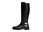 Tommy Hilfiger-TH LOGO LEATHER LONG BOOT-Schwarz 