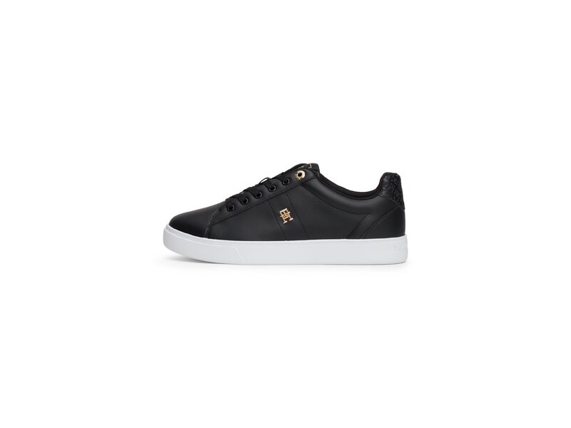 Tommy Hilfiger-ELEVATED ESSENT SNEAKER MONOGRAM-Schwarz 