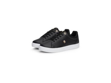 Tommy Hilfiger-ELEVATED ESSENT SNEAKER MONOGRAM-Schwarz