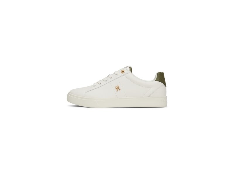 Tommy Hilfiger-ELEVATED ESSENT SNEAKER MONOGRAM-Weiß 