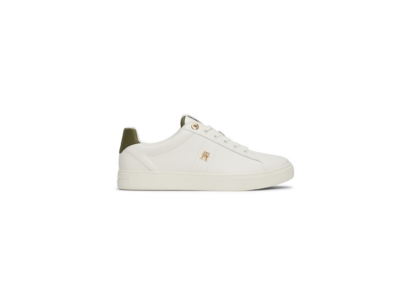 Tommy Hilfiger-ELEVATED ESSENT SNEAKER MONOGRAM-Weiß 