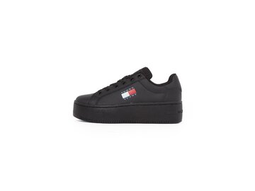 Tommy Hilfiger-TJW FLATFORM ESS-Schwarz