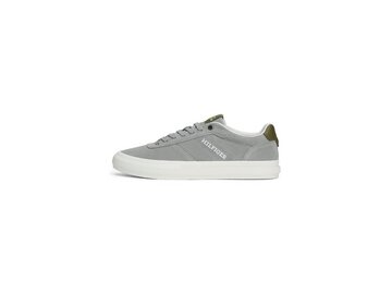 Tommy Hilfiger-TH HI VULC LOW STREET SUEDE-Grau