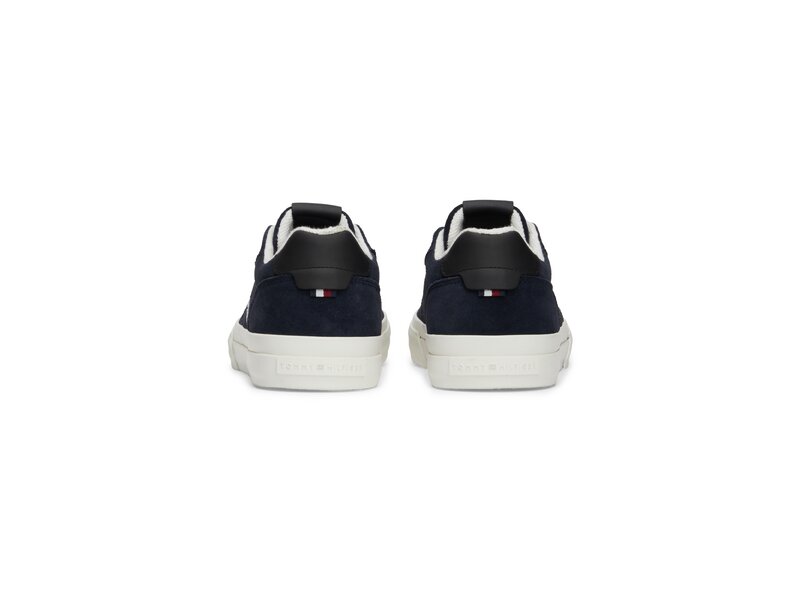 Tommy Hilfiger-TH HI VULC LOW STREET SUEDE-Blau 