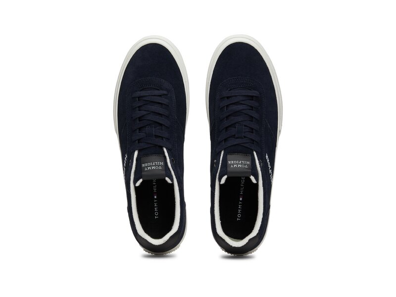 Tommy Hilfiger-TH HI VULC LOW STREET SUEDE-Blau 