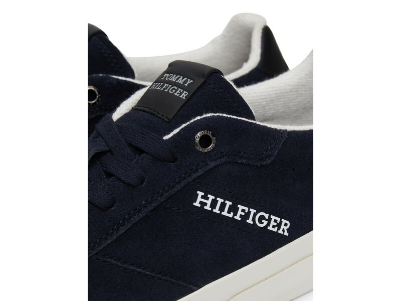 Tommy Hilfiger-TH HI VULC LOW STREET SUEDE-Blau 