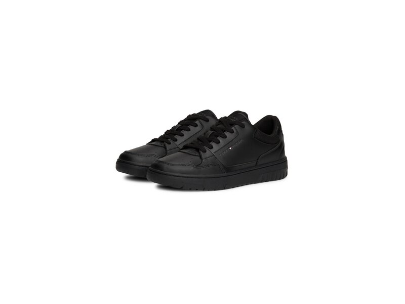 Tommy Hilfiger-TH BASKET CORE LEATHER ESS-Schwarz 