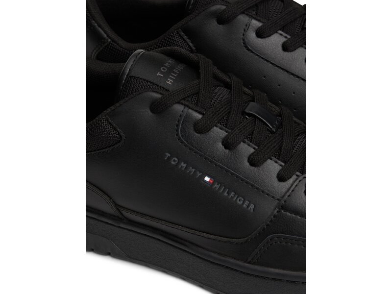 Tommy Hilfiger-TH BASKET CORE LEATHER ESS-Schwarz 