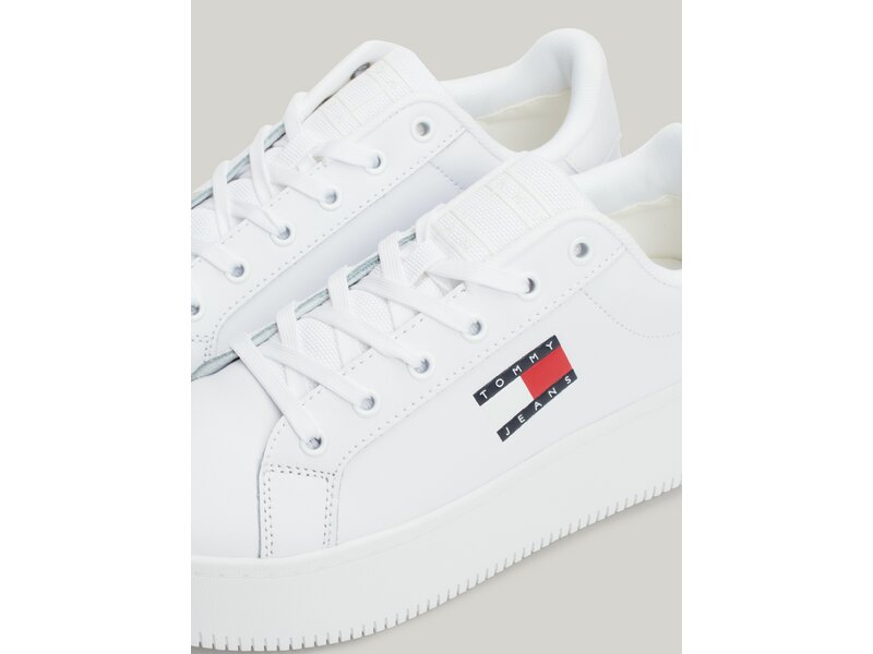 Tommy Hilfiger-TJW FLATFORM ESS-Weiß 