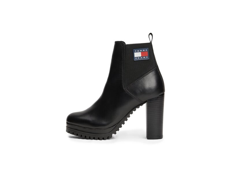 Tommy Hilfiger-TJW NEW ESS HIGH HEEL BOOT-Schwarz 