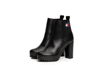 Tommy Hilfiger-TJW NEW ESS HIGH HEEL BOOT-Schwarz