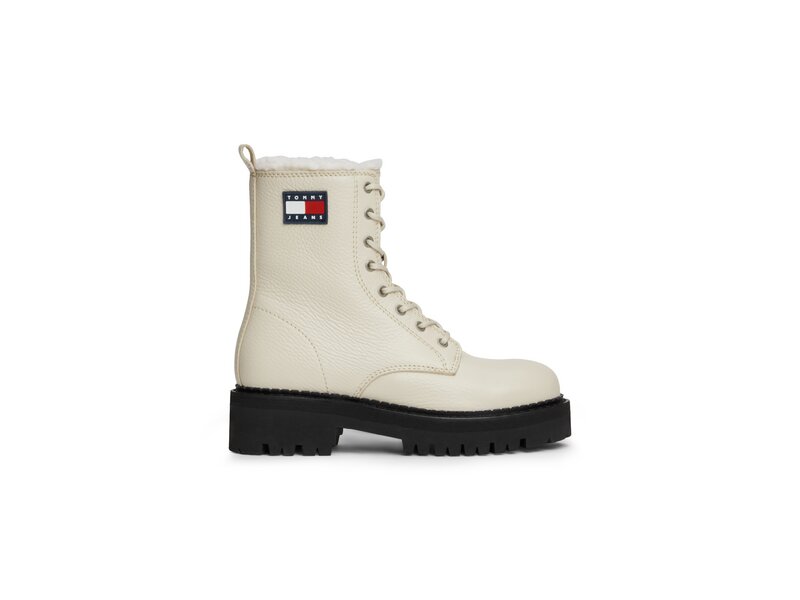 Tommy Hilfiger-TJW URBAN BOOT TUMBLED LTR WL-Beige 