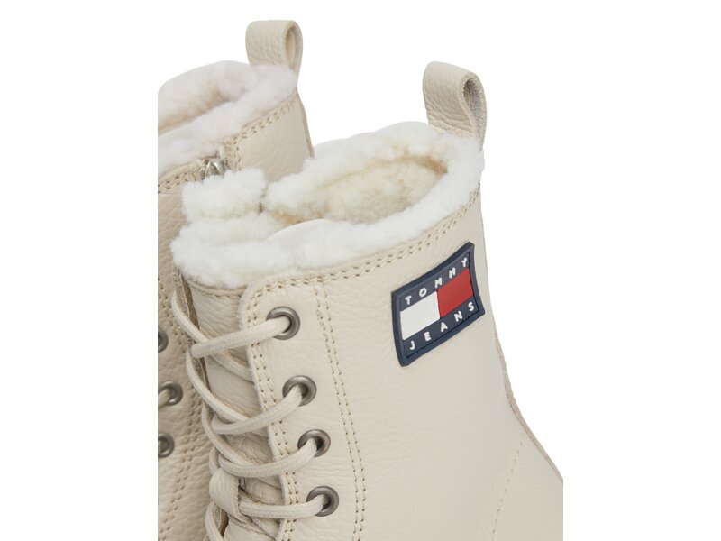 Tommy Hilfiger-TJW URBAN BOOT TUMBLED LTR WL-Beige 