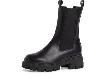 Tamaris - Stiefel: Platform Boots - Schwarz