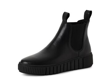 Tamaris - Stiefel: Plateaustiefelette - Schwarz