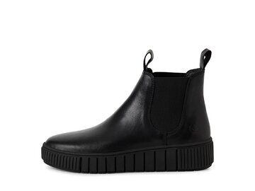 Tamaris - Stiefel: Plateaustiefelette - Schwarz