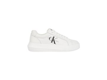 Calvin Klein - CHUNKY CUPSOLE MONO LTH WN - YW0YW00823YBR - Weiß