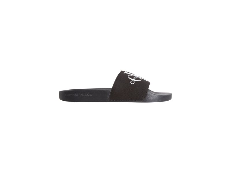 Calvin Klein - SLIDE MONOGRAM CO - YM0YM00061BDS - Schwarz 