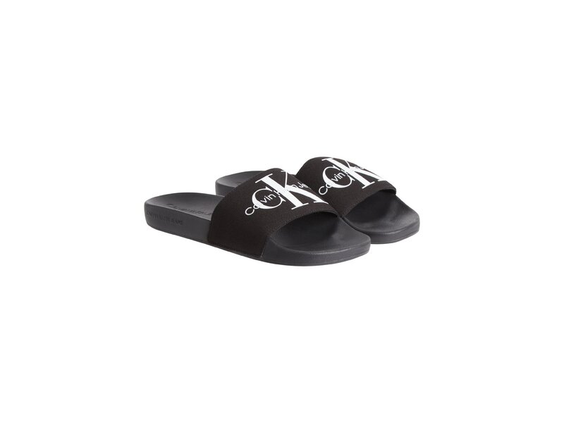 Calvin Klein - SLIDE MONOGRAM CO - YM0YM00061BDS - Schwarz 