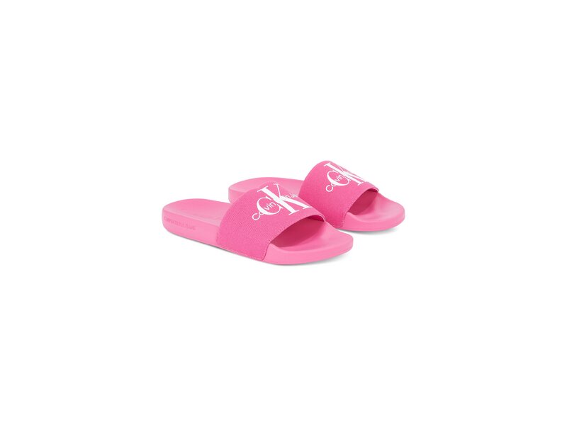 Calvin Klein - SLIDE MONOGRAM CO - YW0YW001030J3 - Rosa 