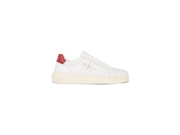 Calvin Klein - CHUNKY CUPSOLE MONO LTH - YM0YM006810KV - Weiß