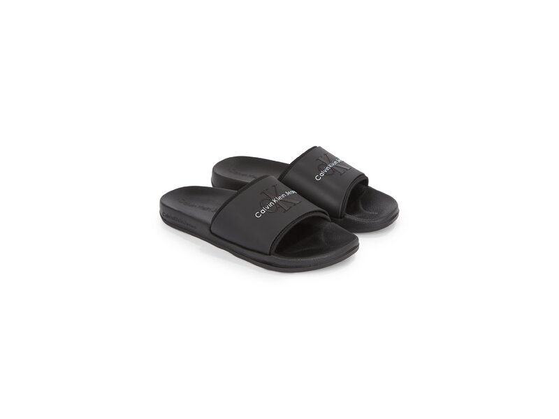 Calvin Klein - SLIDE MONOGRAM TPU - YM0YM00361BEH - Schwarz 