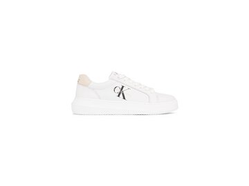 Calvin Klein - CHUNKY CUPSOLE MONO LTH WN - YW0YW00823/0LA - Weiß